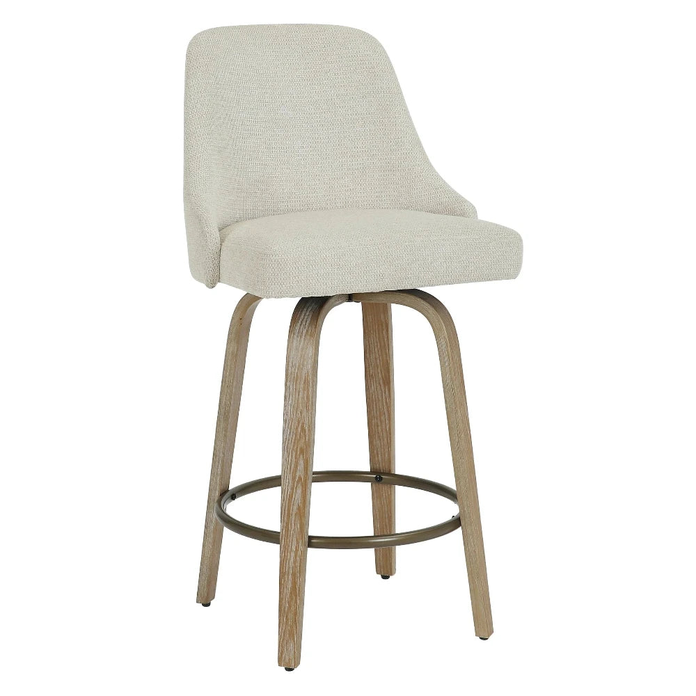 Comfy Kitchen Bar Stool with Backrest