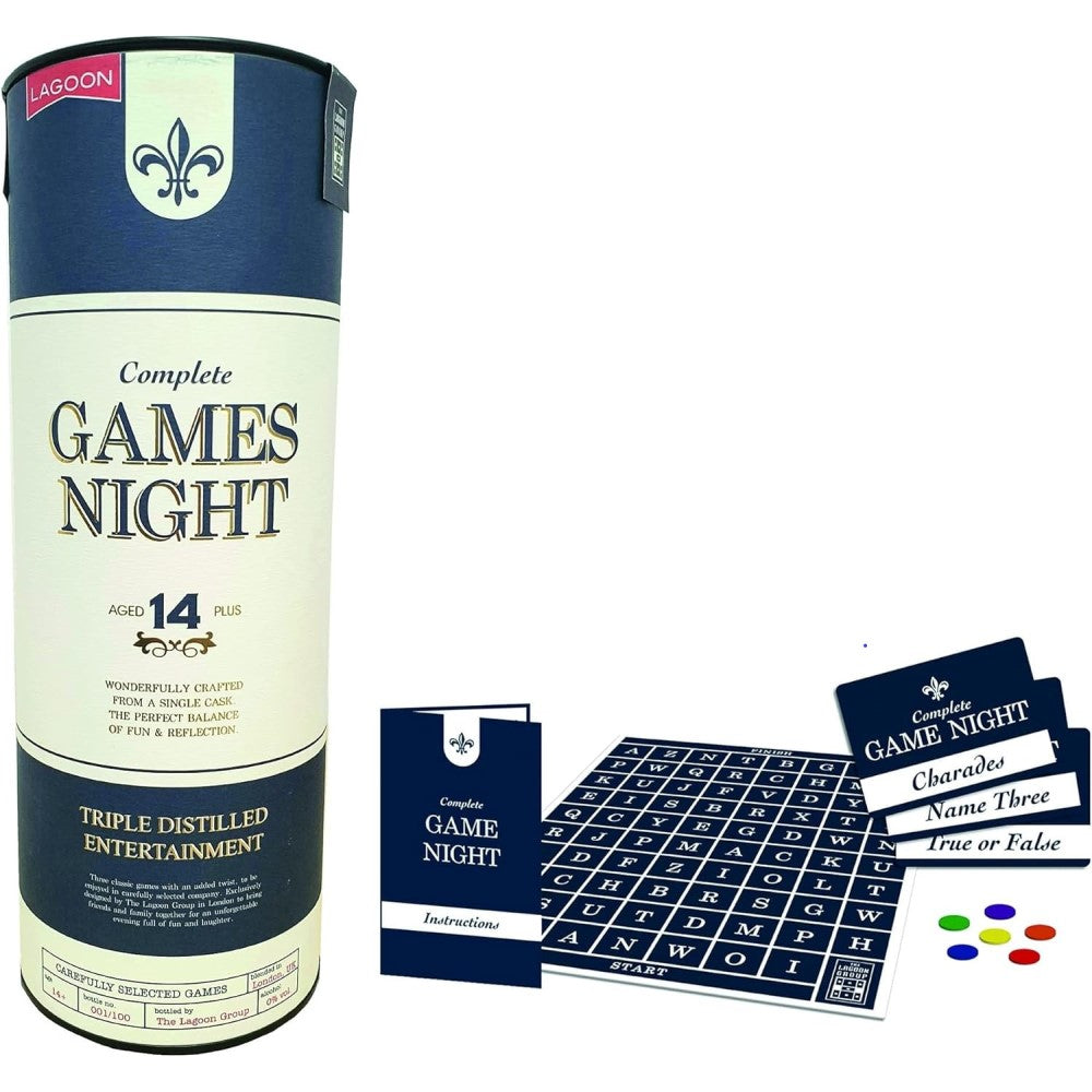 Complete Games Night Card Game