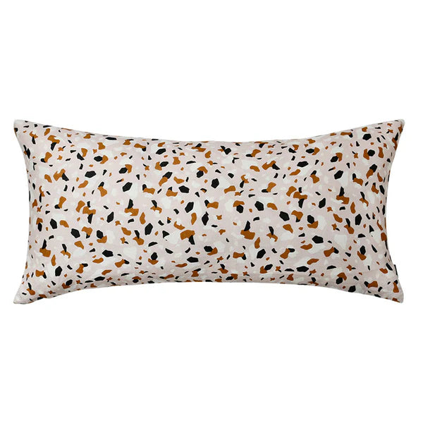 Confetti Linen Cushion with Feather Insert - 80x40cms