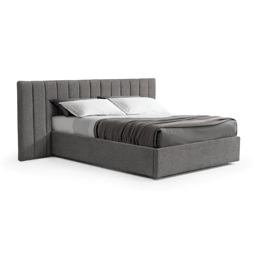 Contemporary Bed Frame - Spec Charcoal (King)