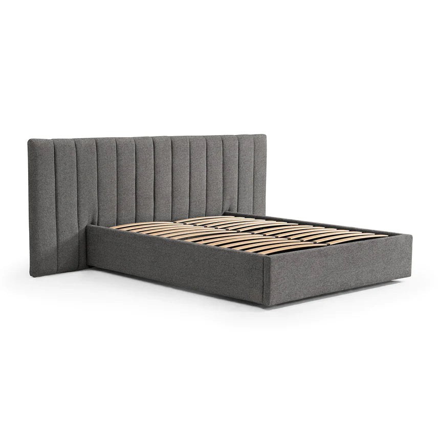 Contemporary Bed Frame - Spec Charcoal (King)