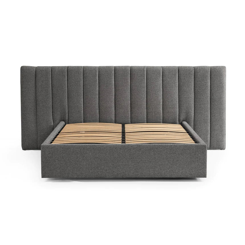 Contemporary Bed Frame - Spec Charcoal (King)