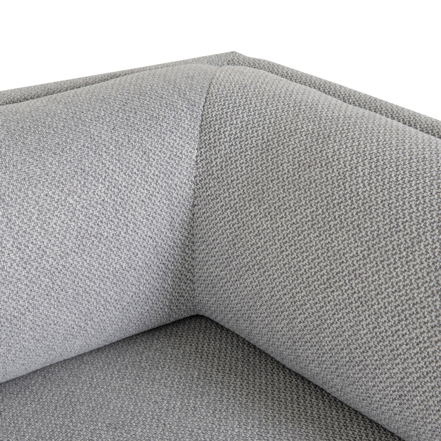 Contemporary Comfort Left Chaise Sofa - Grey