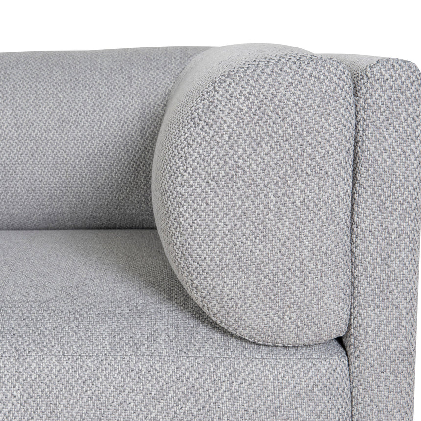 Contemporary Comfort Left Chaise Sofa - Grey