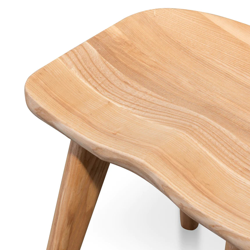 Contemporary Counter Bar Stool - Natural