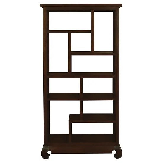 Contemporary Display Dynasty 10 Cube Shelf - Brown