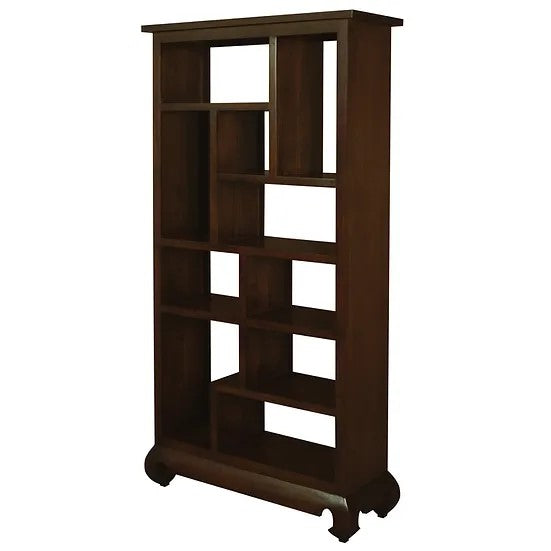 Contemporary Display Dynasty 10 Cube Shelf - Brown