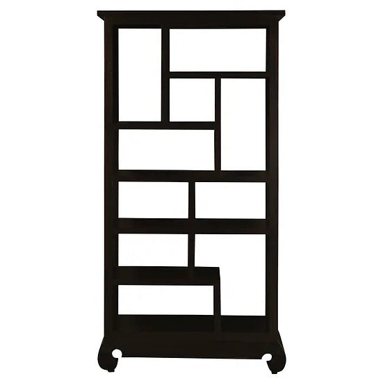 Contemporary Display Dynasty 10 Cube Shelf - Dark Brown