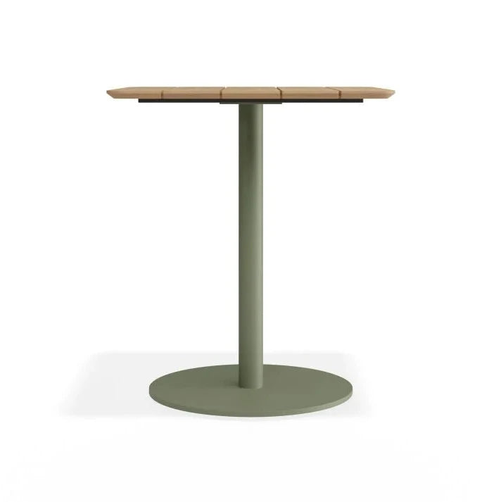 Contemporary Outdoor Bar Teak Table - 65cms (Available in 2 Colors)