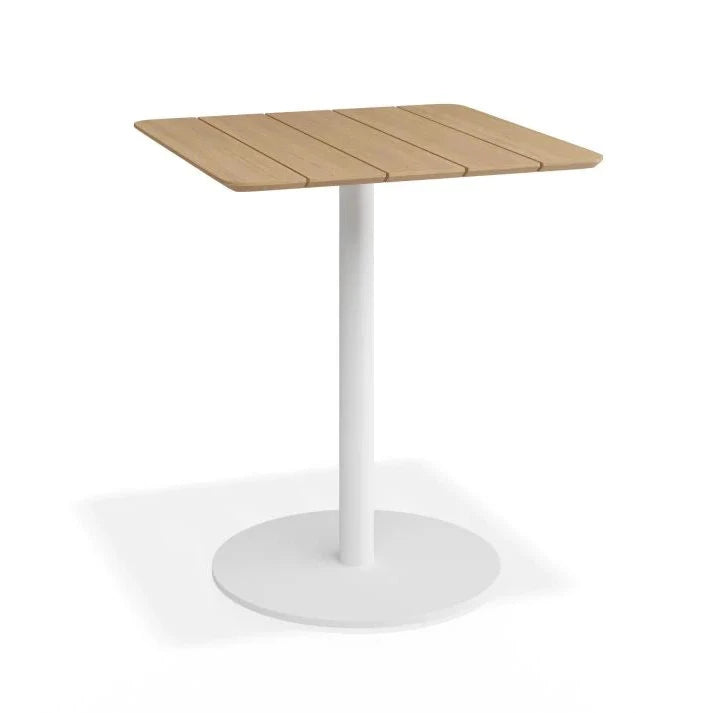 Contemporary Outdoor Bar Teak Table - 65cms (Available in 2 Colors)