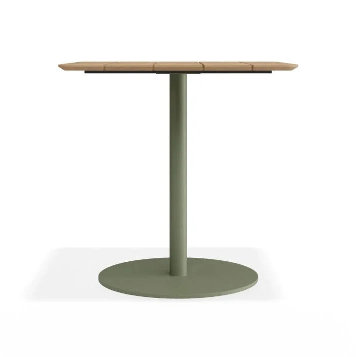 Contemporary Outdoor Bar Teak Table - 75cms (Available in 2 Colors)