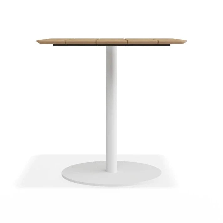 Contemporary Outdoor Bar Teak Table - 75cms (Available in 2 Colors)