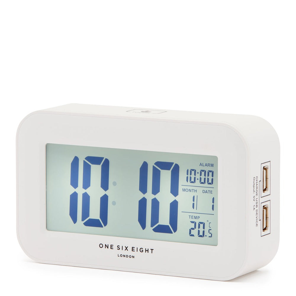 Contemporary Rectangle Digital Alarm Clock (Available In 2 Colors)