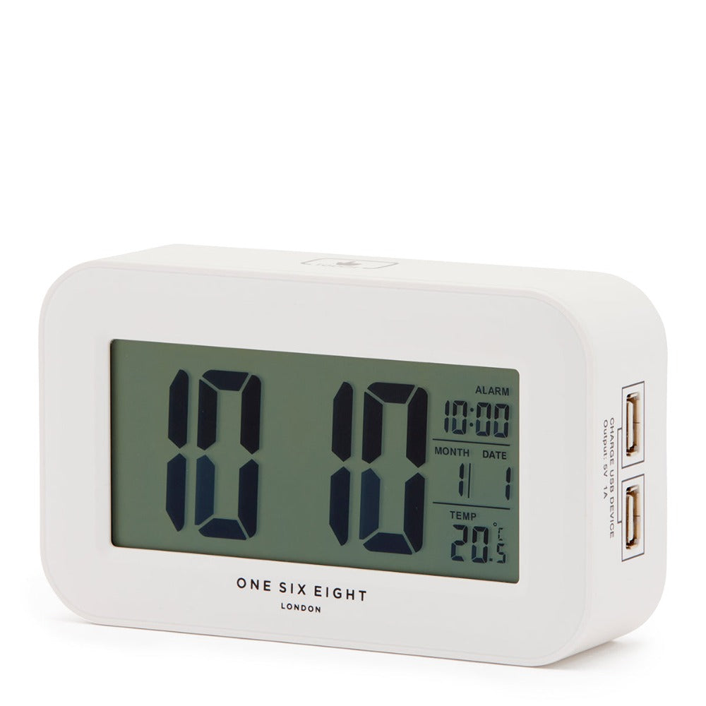 Contemporary Rectangle Digital Alarm Clock (Available In 2 Colors)