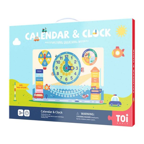 Convenience and Style Calendar & Clock