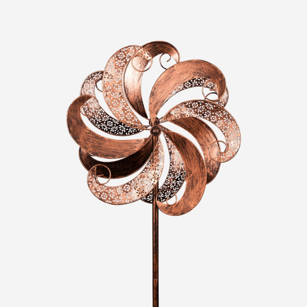 Copper Laced Metal Wind Spinner