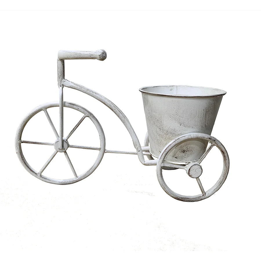 Country Garden Traingle with Basket Planter - 51.5x20.5x35cms