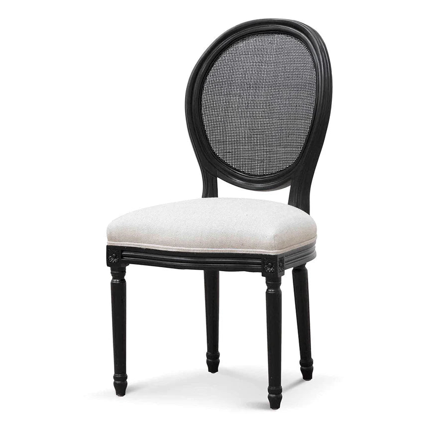 Cozy Fabric Dining Chair - Dark Grey (Set of 2)