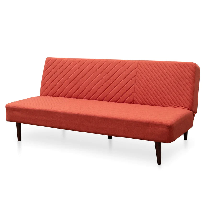 Cozy Haven 3-Seater Sofa Bed - Red