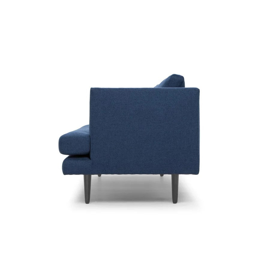 Cozy Retreat 3-Seater Fabric Sofa - Navy