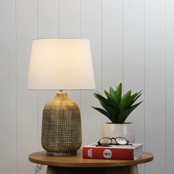 Crafted Ceramic Table Lamp