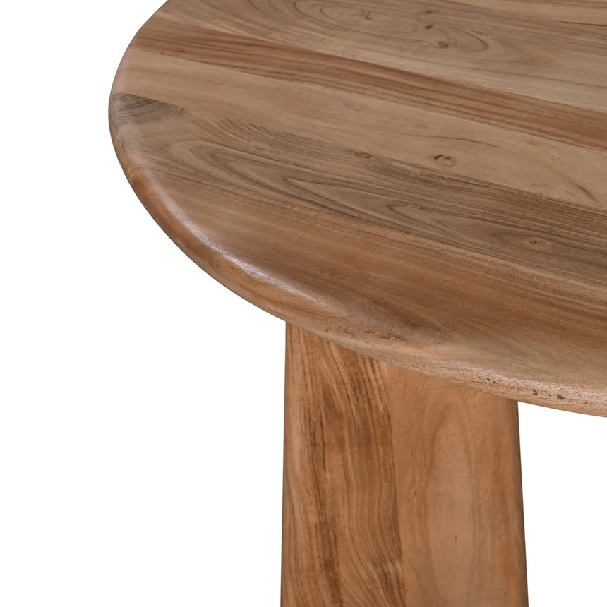 Crafted Charm Round Dining Table - Natural - 120cms