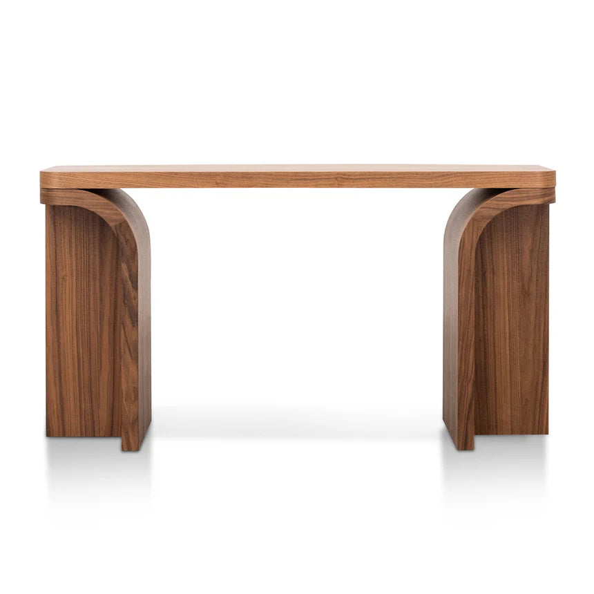 Crafted Rich Console Table - Walnut