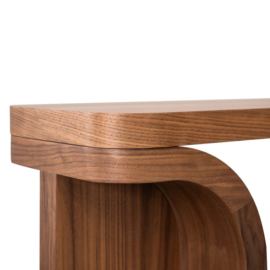 Crafted Rich Console Table - Walnut