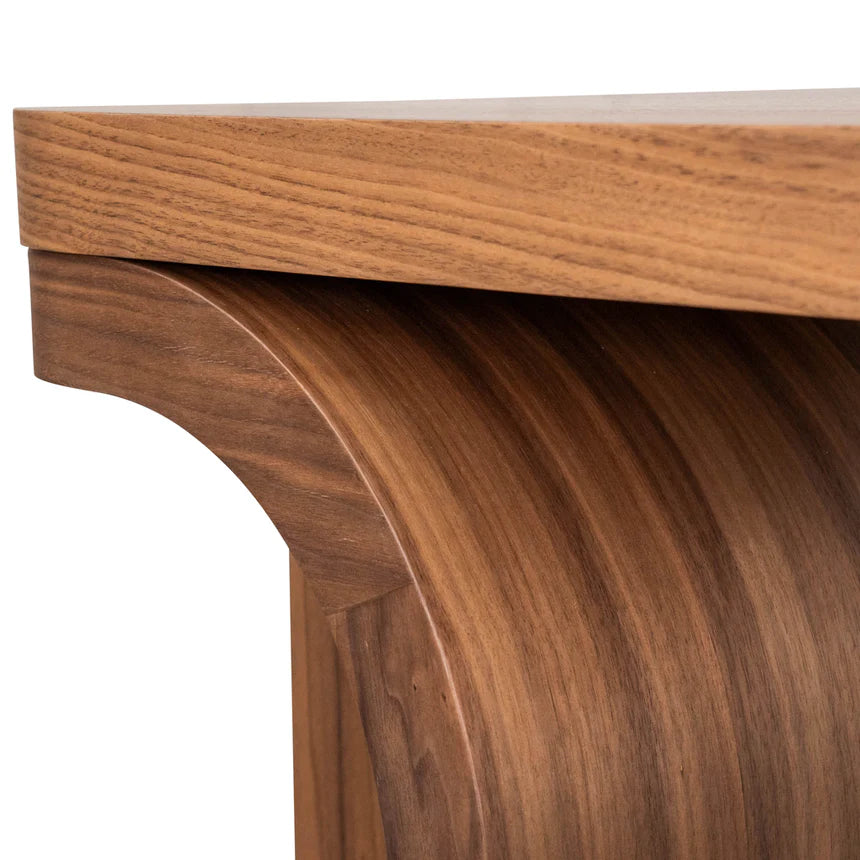 Crafted Rich Console Table - Walnut