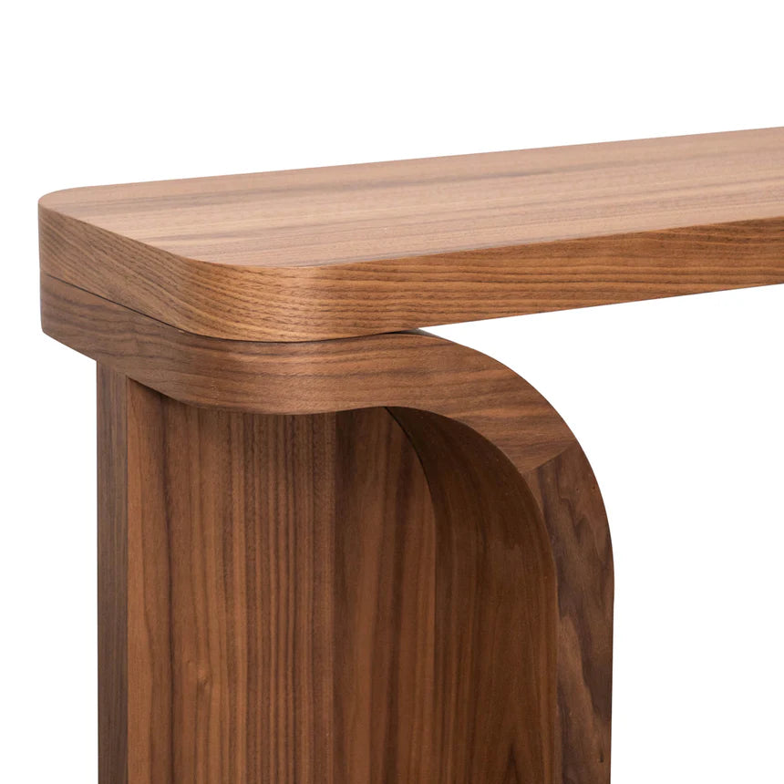 Crafted Rich Console Table - Walnut