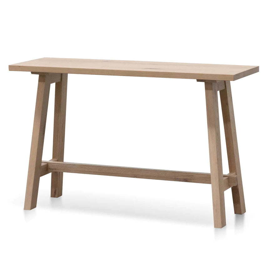 Crafted Symmetry Console Table 120cms - Natural