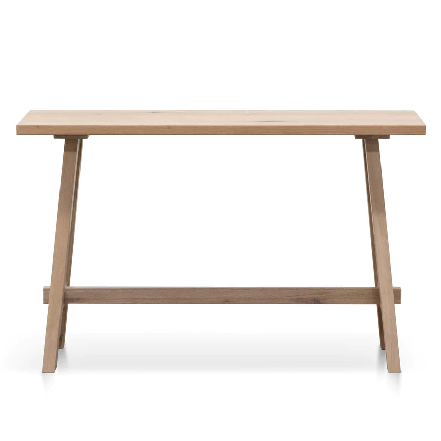 Crafted Symmetry Console Table 120cms - Natural