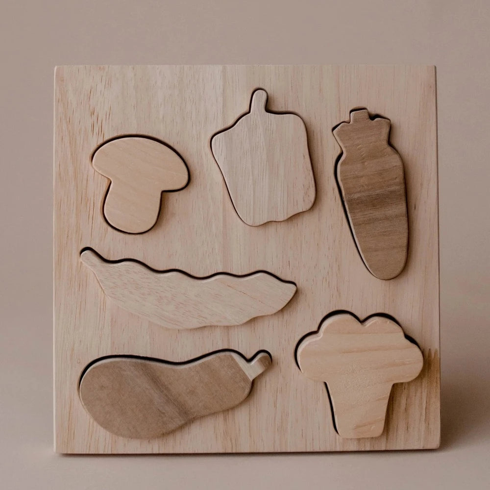 Crafted Vegetable Shape Puzzle