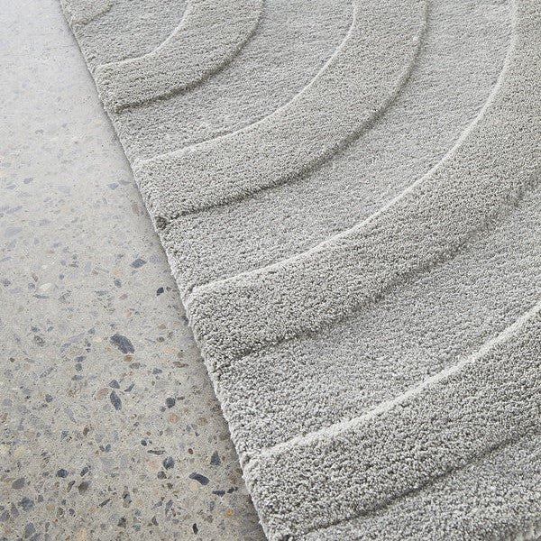 Craftsmanship Summit Trail Grey Rug - 225x155cms