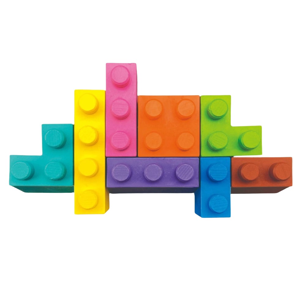 Creative Beeswax Block Crayons - Triceratops