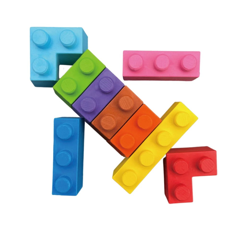 Creative Beeswax Block Crayons - Rocket