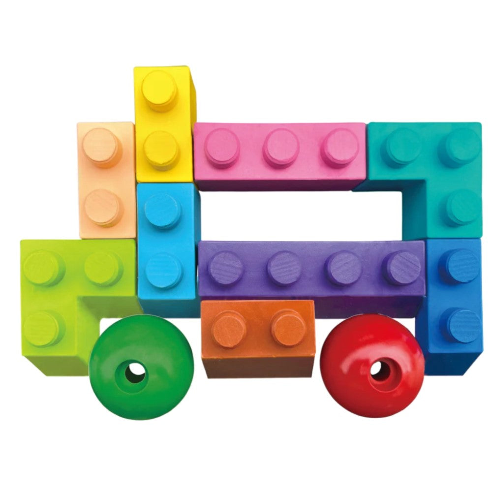 Creative Beeswax Block Crayons - School Bus