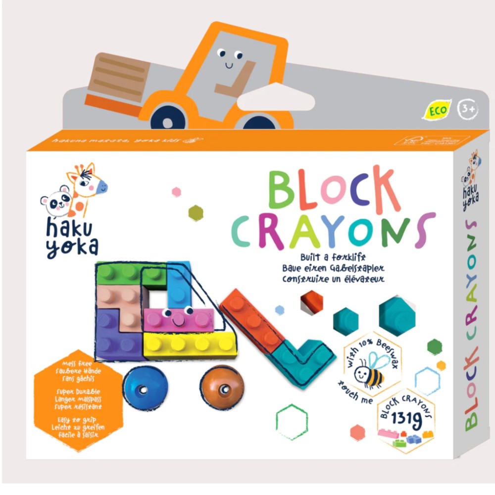 Creative Beeswax Block Crayons - Forklift