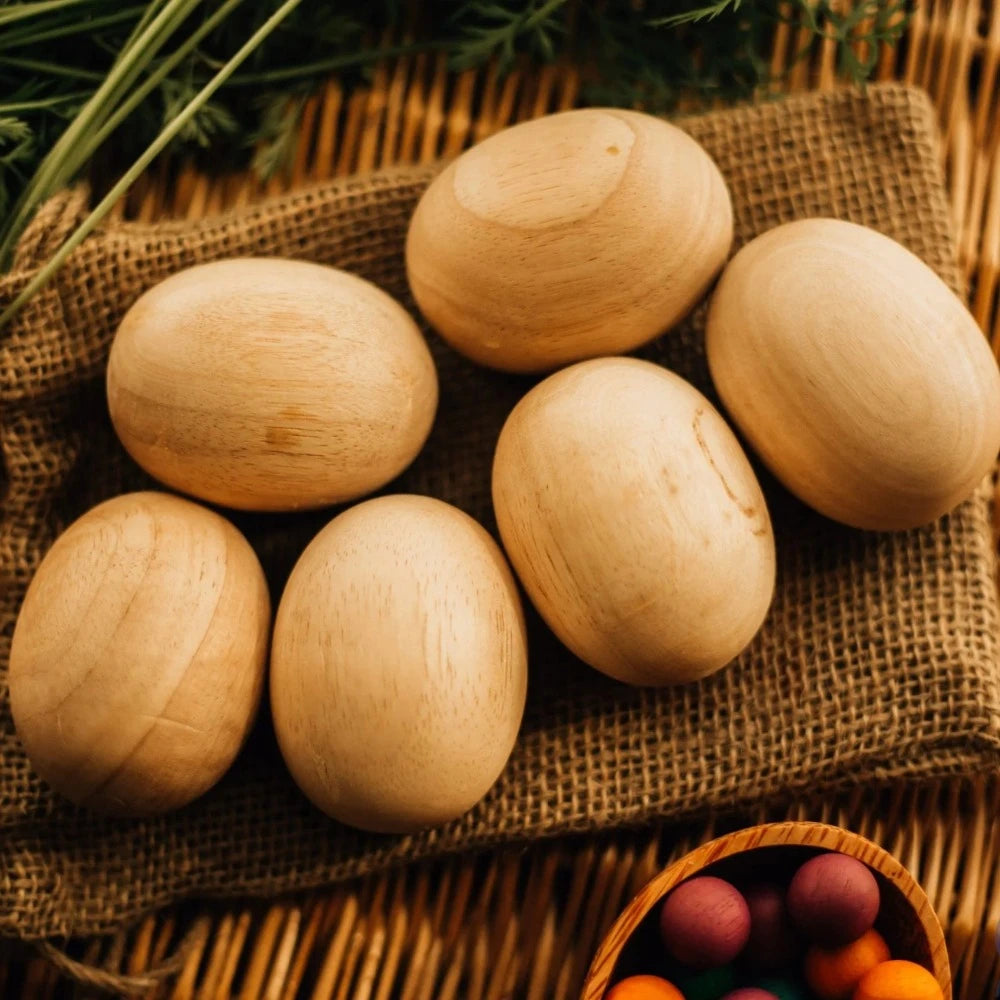 Creative Jumbo Wooden Eggs