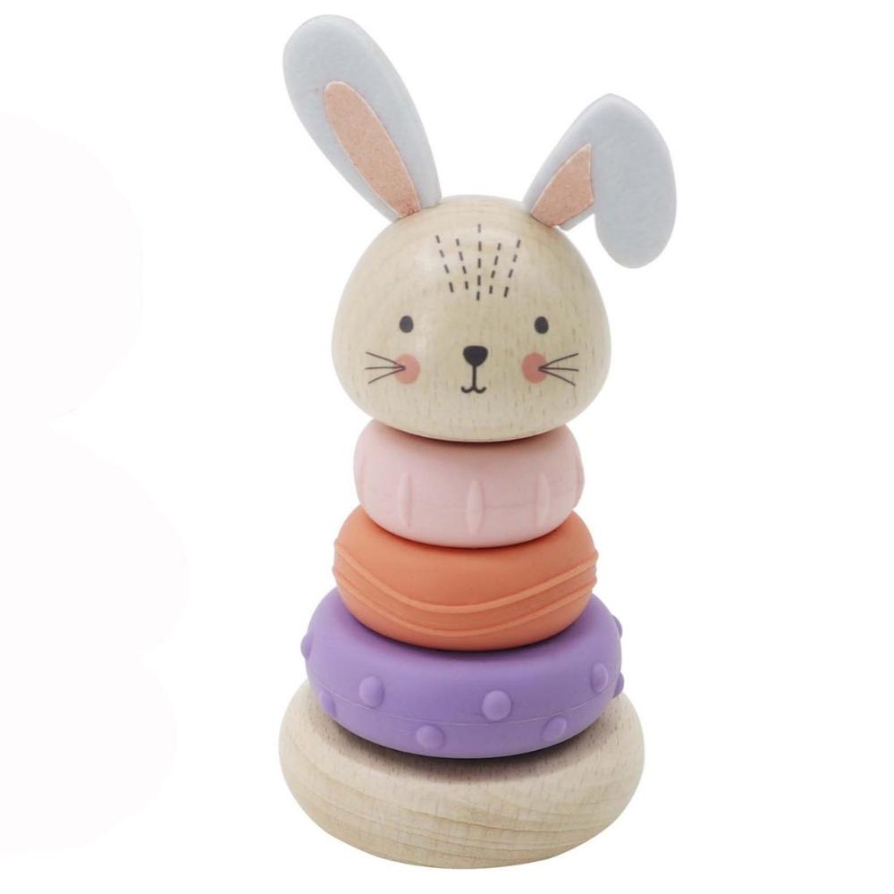 Creative Play Bunny Fun Eco Stack Rings