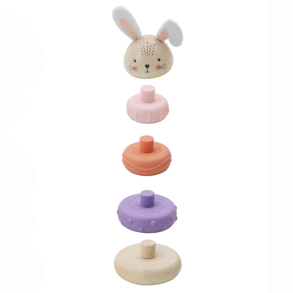 Creative Play Bunny Fun Eco Stack Rings