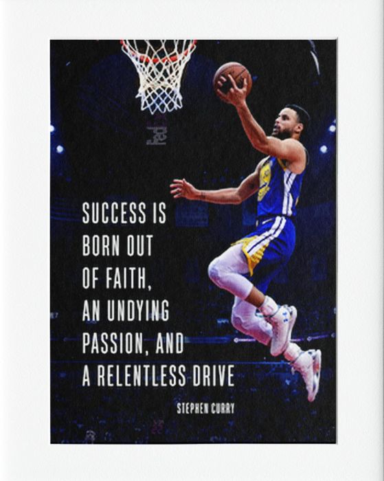 Curry Motivation Mounted Print Wall Decor - 40x50cms