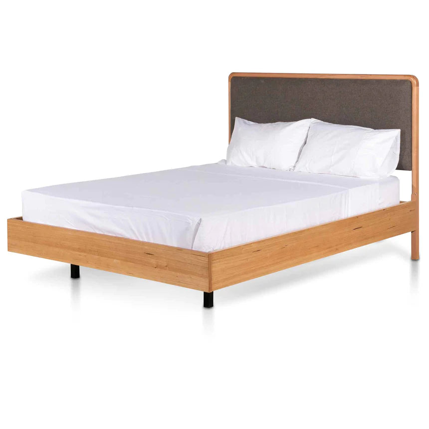 Cushion Castle Bed Frame - Natural (King)