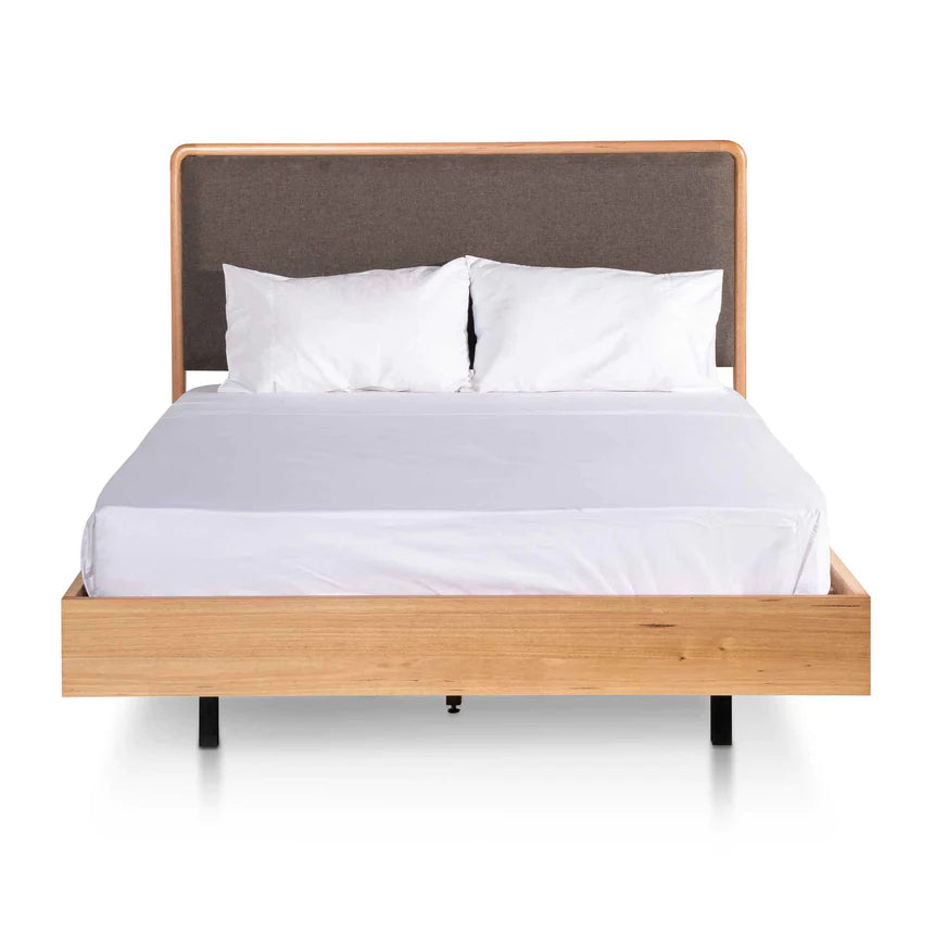 Cushion Castle Bed Frame - Natural (King)