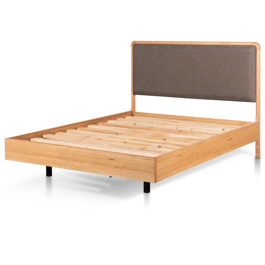 Cushion Castle Bed Frame - Natural (King)