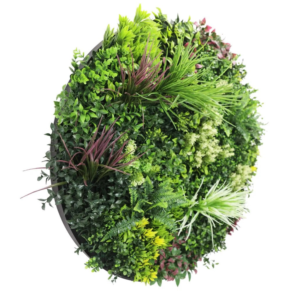 Cyclic Greenery Artificial Wall Disc 100cms