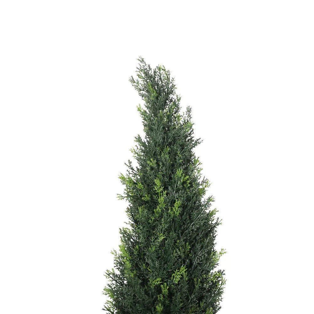 Cypress Pine UV Resistant Artificial Tree 210cms