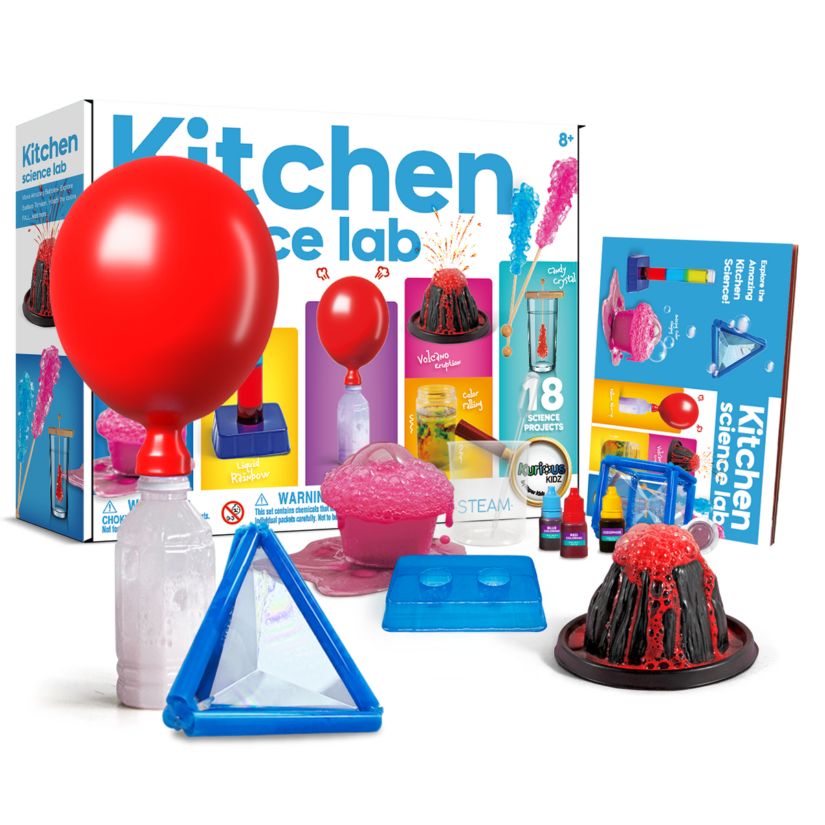 DIY Kitchen Science Lab - Explore STEM with Fun Experiments