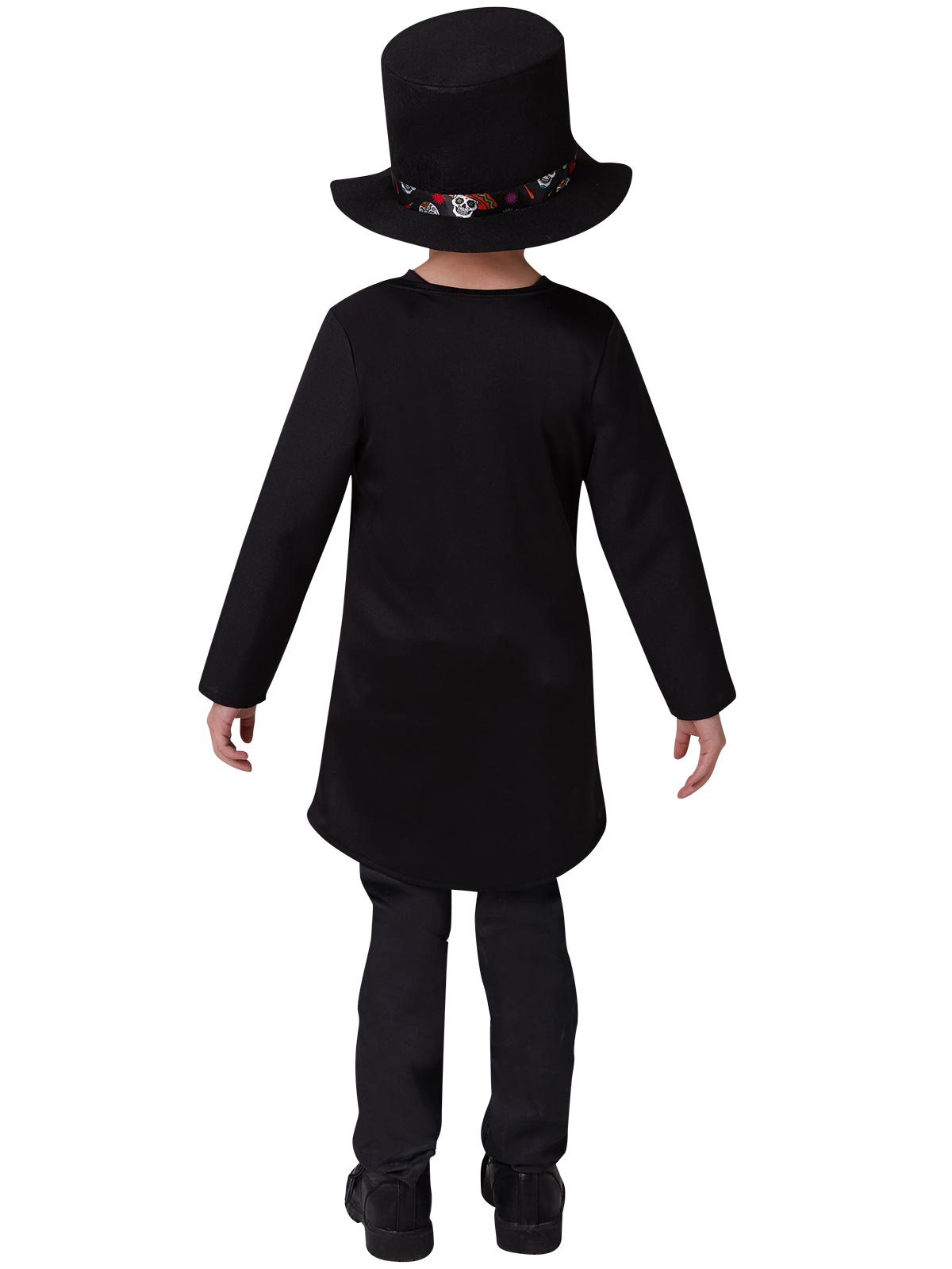 Day Of The Dead Black Jacket Boy's Costumes (Available in 2 Sizes)