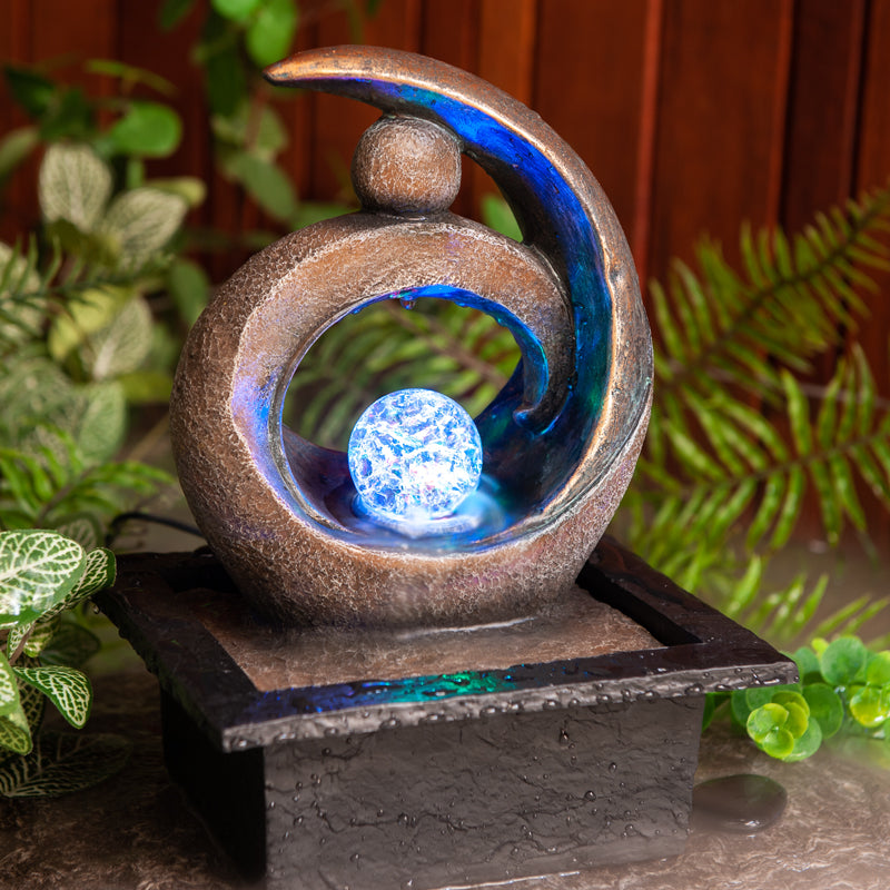 Daydreaming Spiral Art Outdoor Water Fountain